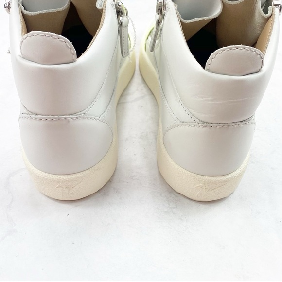 [Giuseppe Zanotti] Mid-Top Lace-Up Platform Sneakers - Picture 7 of 7